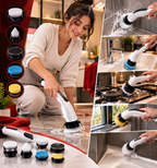 9 EN 1 — La brosse électrique qui nettoie partout
