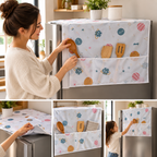 Housse de Réfrigérateur avec Poches de Rangement – Organisation & Protection (Pack 3 pieces)