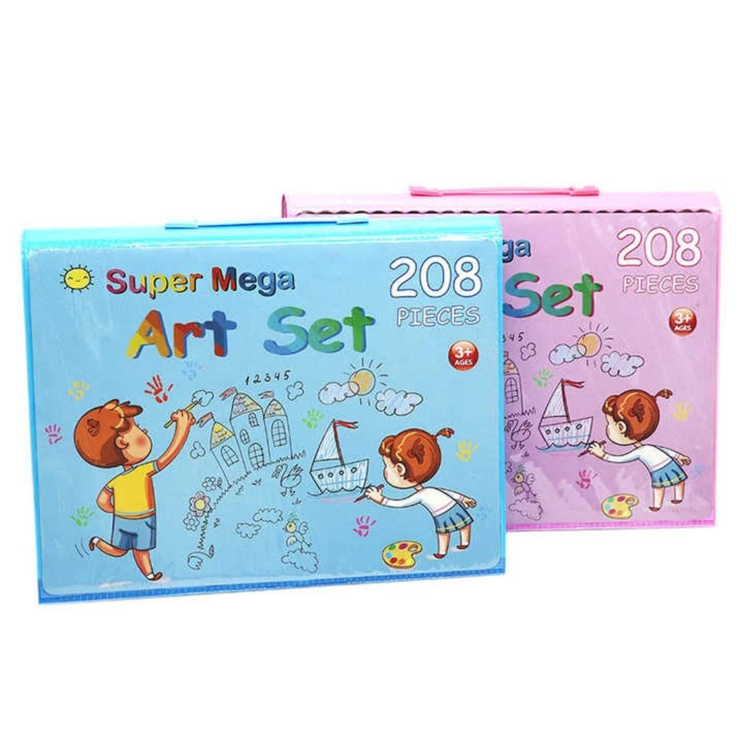 Kit de Dessin 208 Pièces – L’Atelier Créatif des Petits Artistes