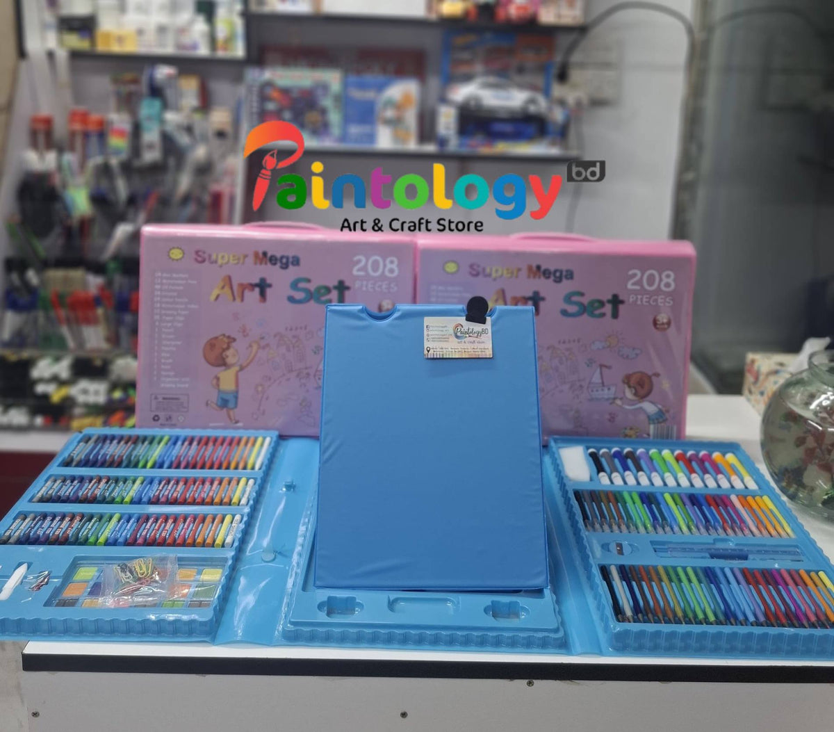 Kit de Dessin 208 Pièces – L’Atelier Créatif des Petits Artistes