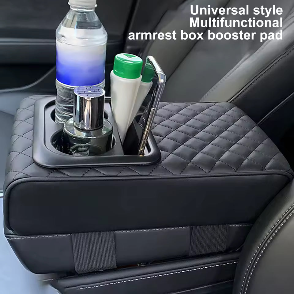 Organisateur Voiture Multifonction – Rangement & Porte-Gobelets