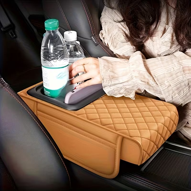 Organisateur Voiture Multifonction – Rangement & Porte-Gobelets