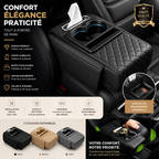 Organisateur Voiture Multifonction – Rangement & Porte-Gobelets