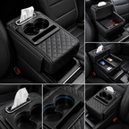 Organisateur Voiture Multifonction – Rangement & Porte-Gobelets