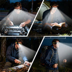 Lunettes LED Mains Libres Rechargeables – Éclairez Précisément, Gardez les Mains Libres