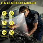 Lunettes LED Mains Libres Rechargeables – Éclairez Précisément, Gardez les Mains Libres