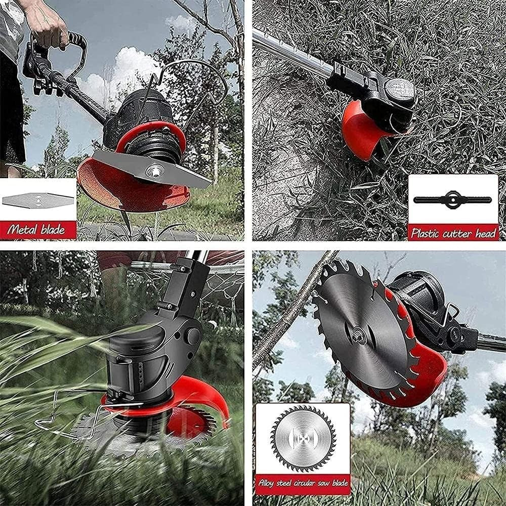 Tondeuse à Gazon Électrique Sans Fil – Coupe-Bordures Portable