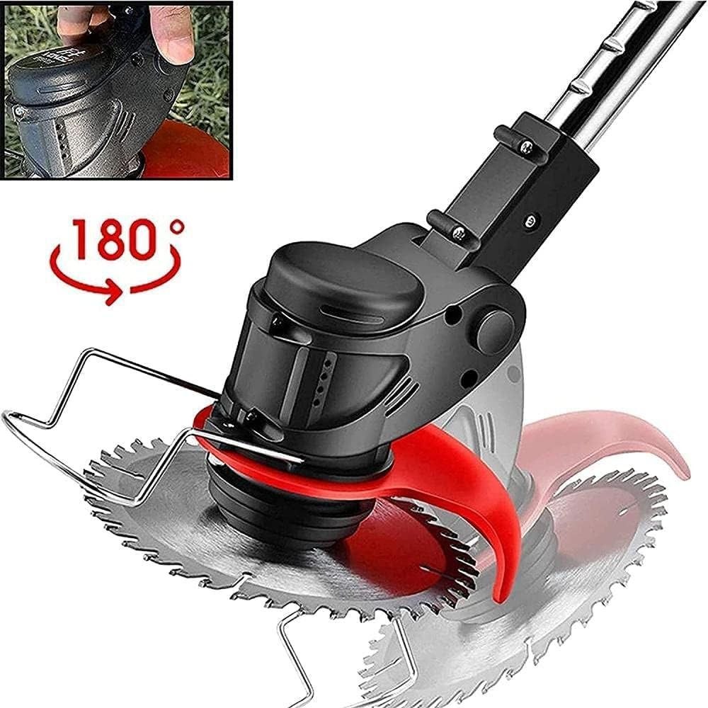 Tondeuse à Gazon Électrique Sans Fil – Coupe-Bordures Portable