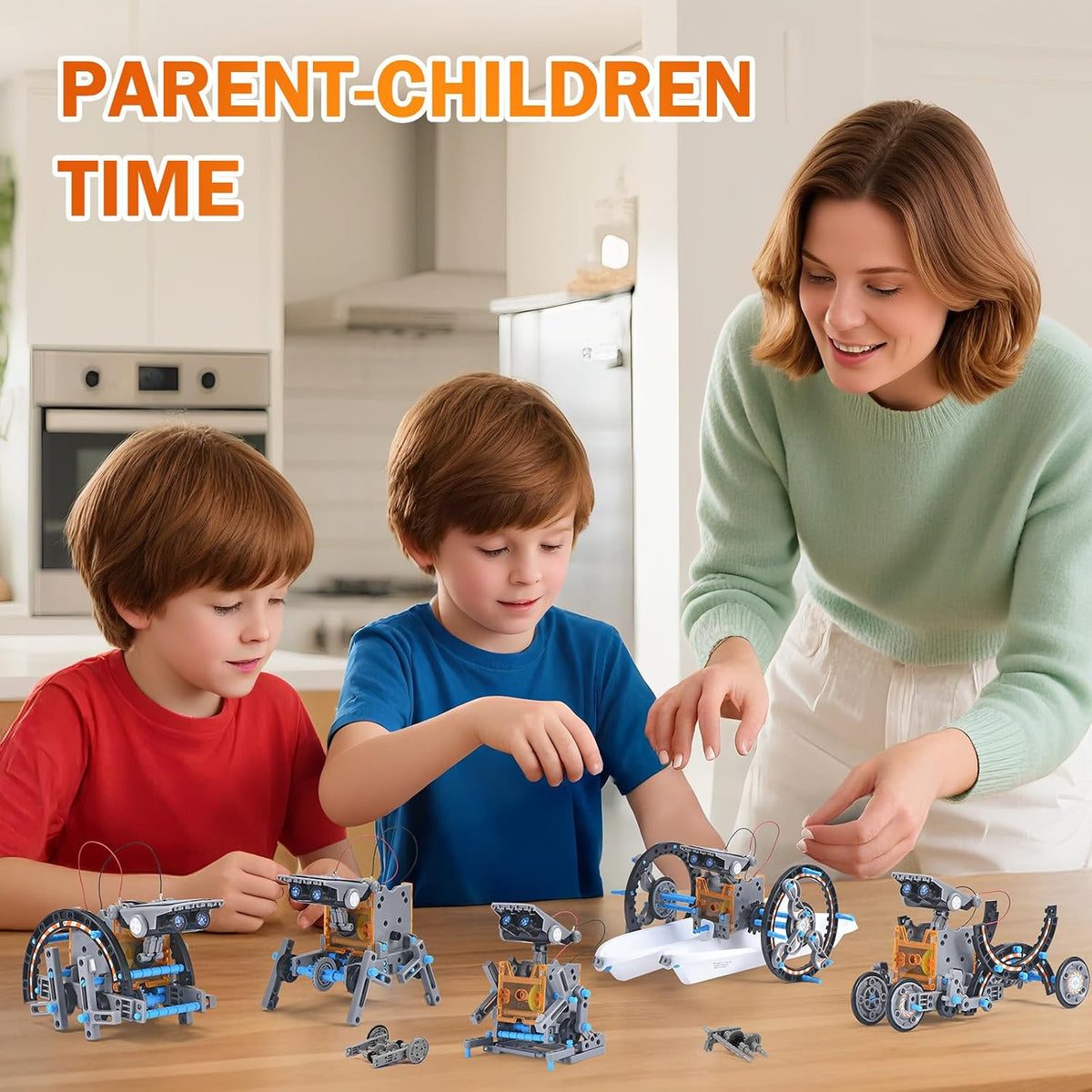 Robot Éducatif 12-en-1 – Le Jeu Intelligent qui Éveille la Curiosité des Enfants