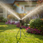 Arroseur de Jardin 360° avec Trépied – Arrosage Automatique et Uniforme