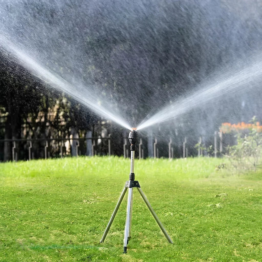 Arroseur de Jardin 360° avec Trépied – Arrosage Automatique et Uniforme