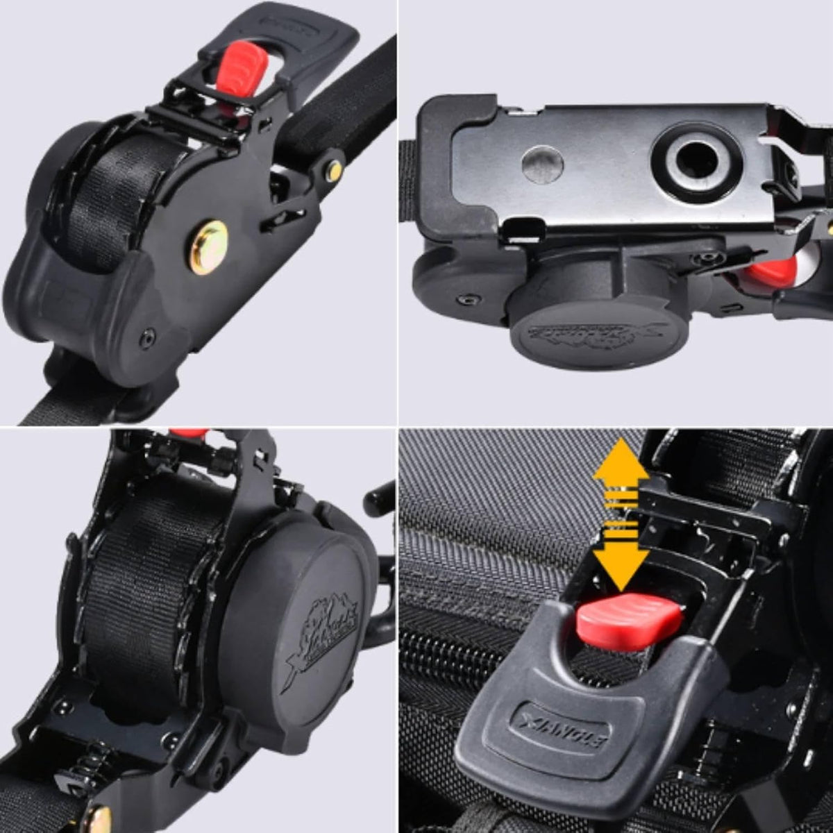 Sangles d’Arrimage Automatiques Rétractables – Serrage Rapide & Sécurisé