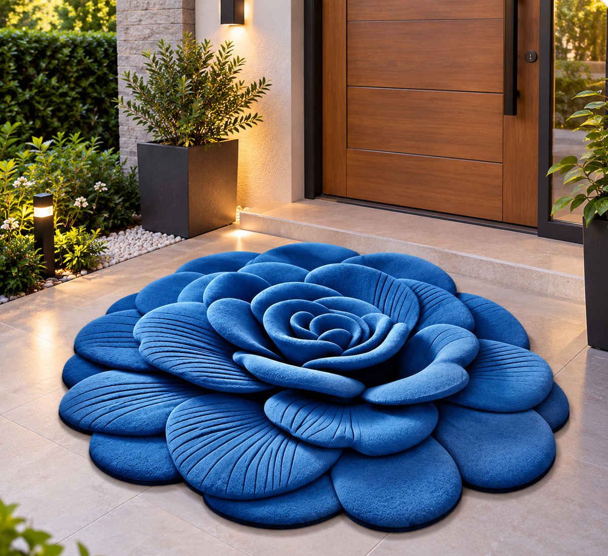 Rose 3D – Le tapis qui transforme votre intérieur 120cm/120cm