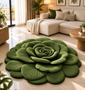 Rose 3D – Le tapis qui transforme votre intérieur 120cm/120cm