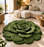 Rose 3D – Le tapis qui transforme votre intérieur 120cm/120cm