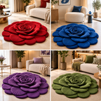 Rose 3D – Le tapis qui transforme votre intérieur 120cm/120cm